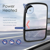 Power Heated Towing Mirrors For 2003-2006 Chevy Silverado Tahoe GMC Sierra Yukon Pair w/ Turn Signal